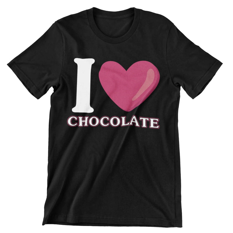 I Love Chocolate T-Shirt - CraftNest - Digital Crafting and Art