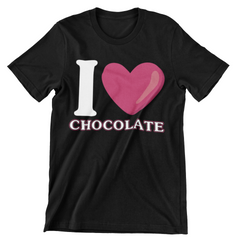 I Love Chocolate T-Shirt - CraftNest - Digital Crafting and Art