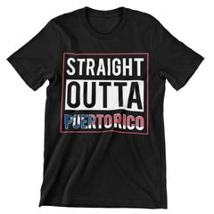 Straight Outta Puerto Rico T-Shirt - CraftNest - Digital Crafting and Art
