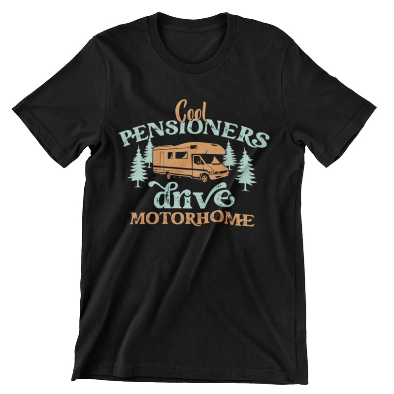 Cool Pensioners Drive Motorhome T-Shirt - CraftNest - Digital Crafting and Art