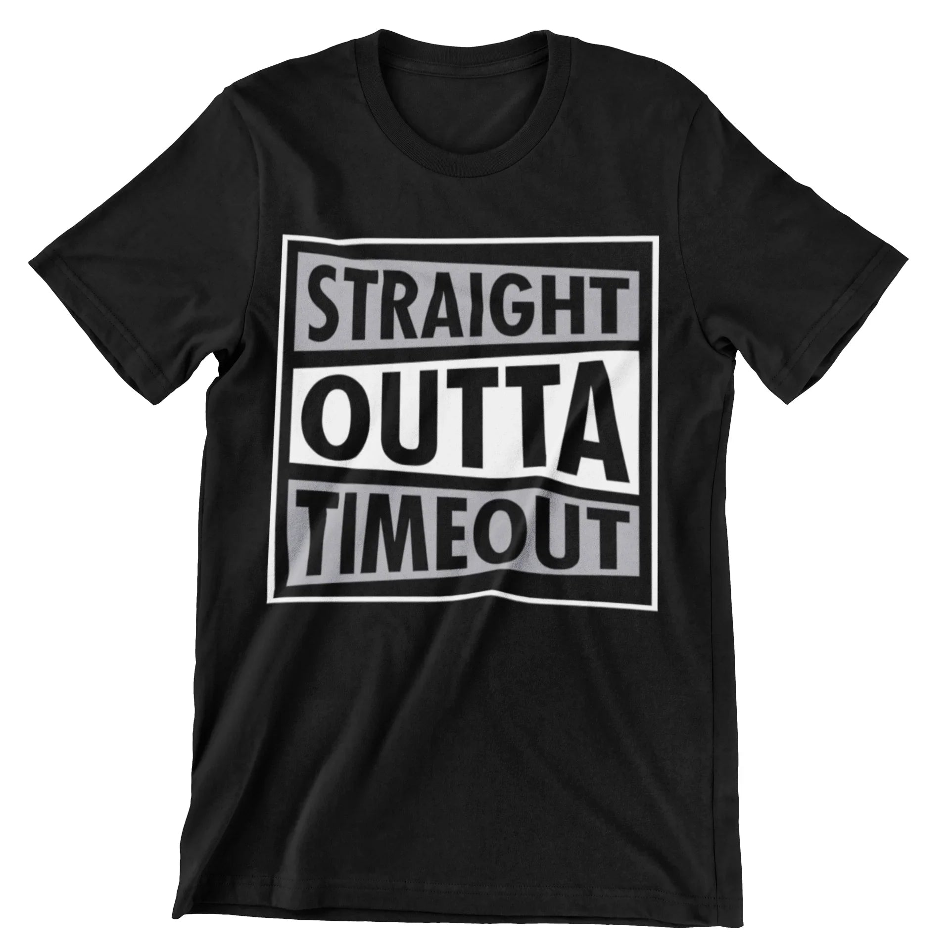 Straight Outta Timeout T-Shirt - CraftNest - Digital Crafting and Art