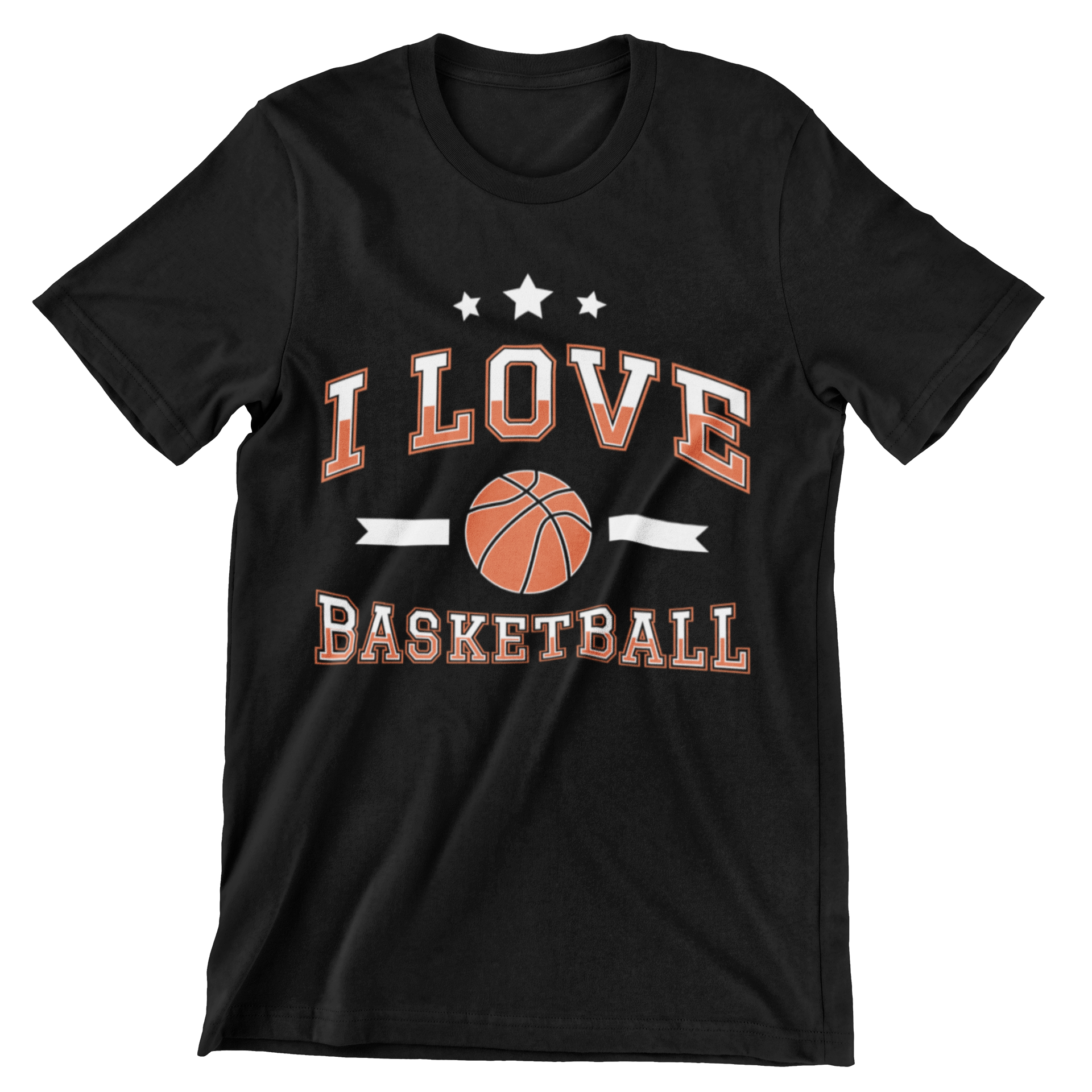 I Love Basketball T-Shirt - CraftNest - Digital Crafting and Art