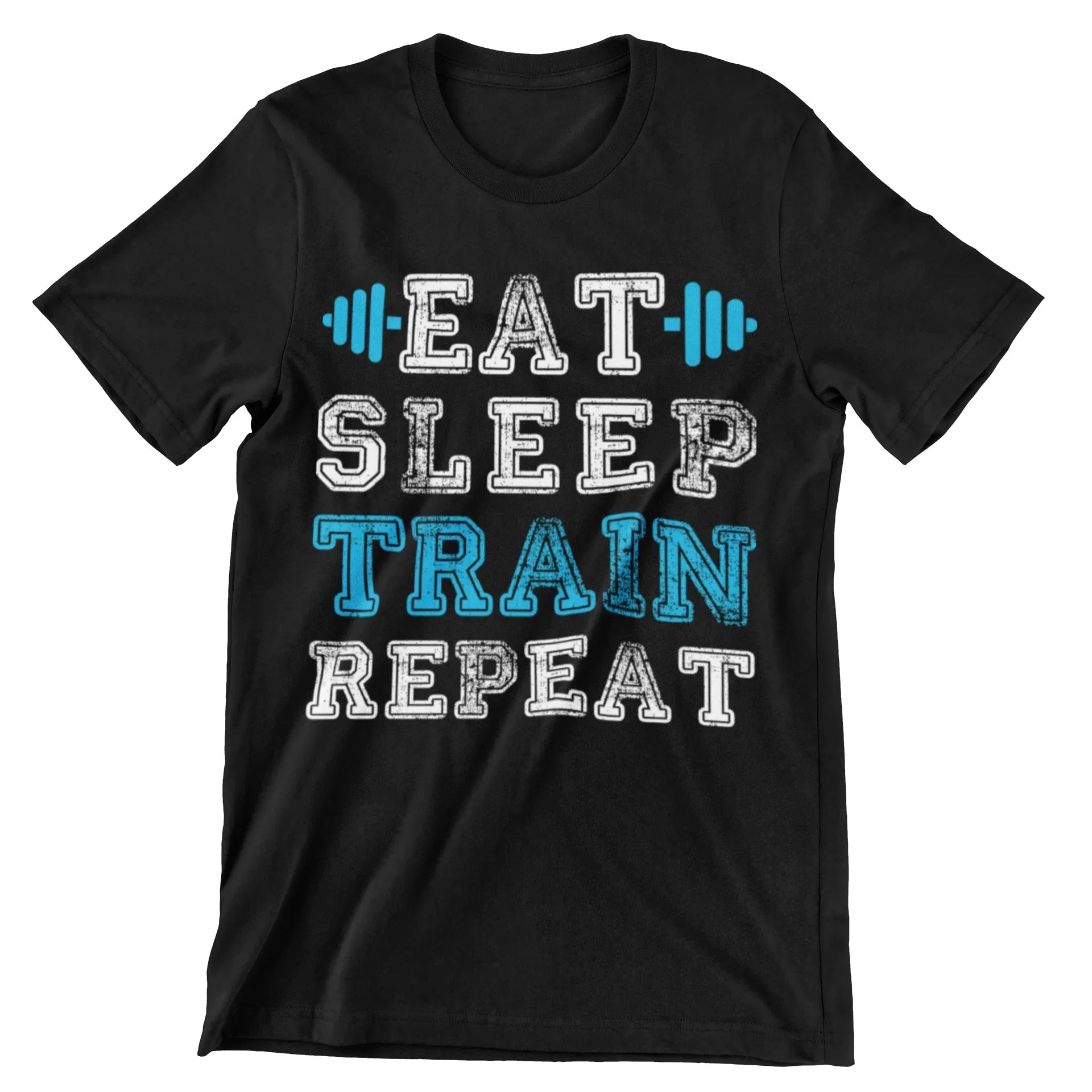 Eat Sleep Train Repeat T-Shirt - CraftNest - Digital Crafting and Art