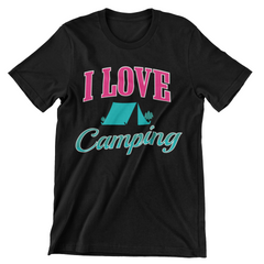 I Love Camping T-Shirt - CraftNest - Digital Crafting and Art