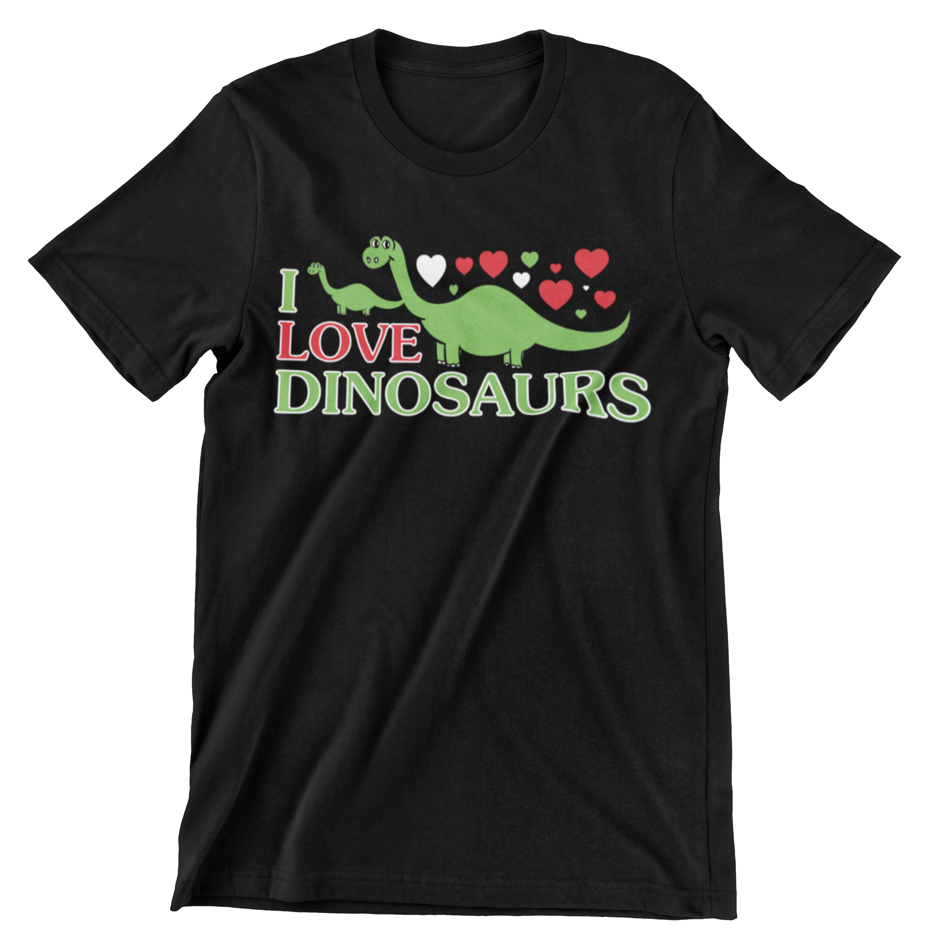 I Love Dinosaurs T-Shirt - CraftNest - Digital Crafting and Art