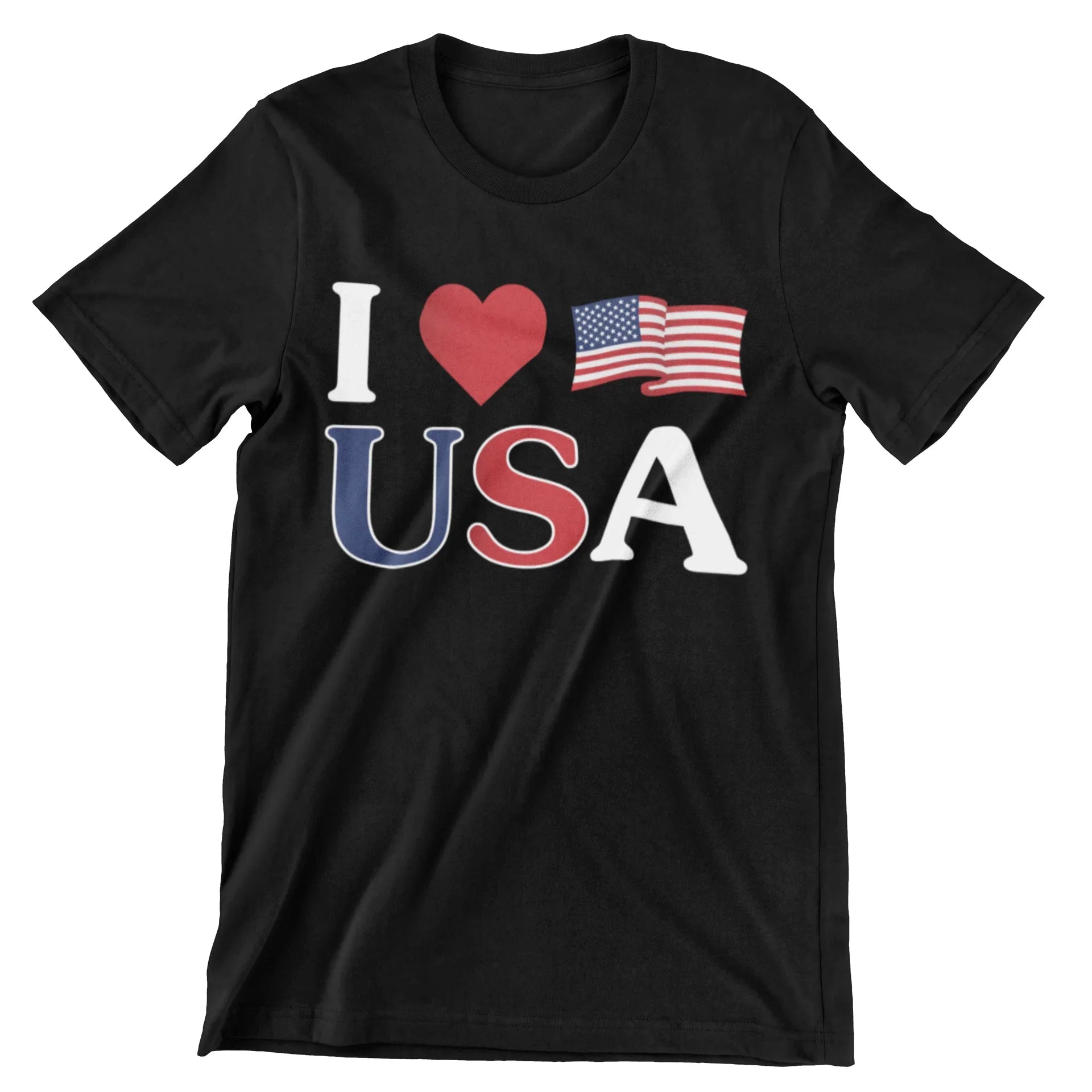 I Love USA T-Shirt - CraftNest - Digital Crafting and Art