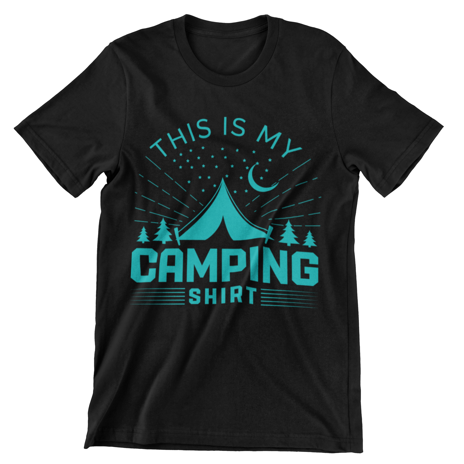 This Is My Camping Shirt T-Shirt - CraftNest - Digital Crafting and Art