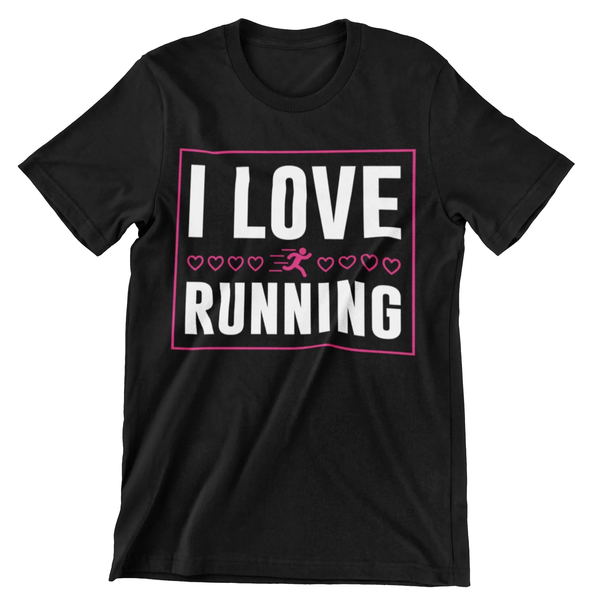 I Love Running T-Shirt - CraftNest - Digital Crafting and Art