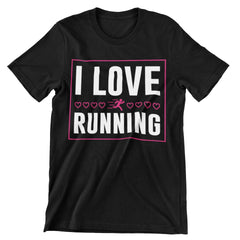 I Love Running T-Shirt - CraftNest - Digital Crafting and Art