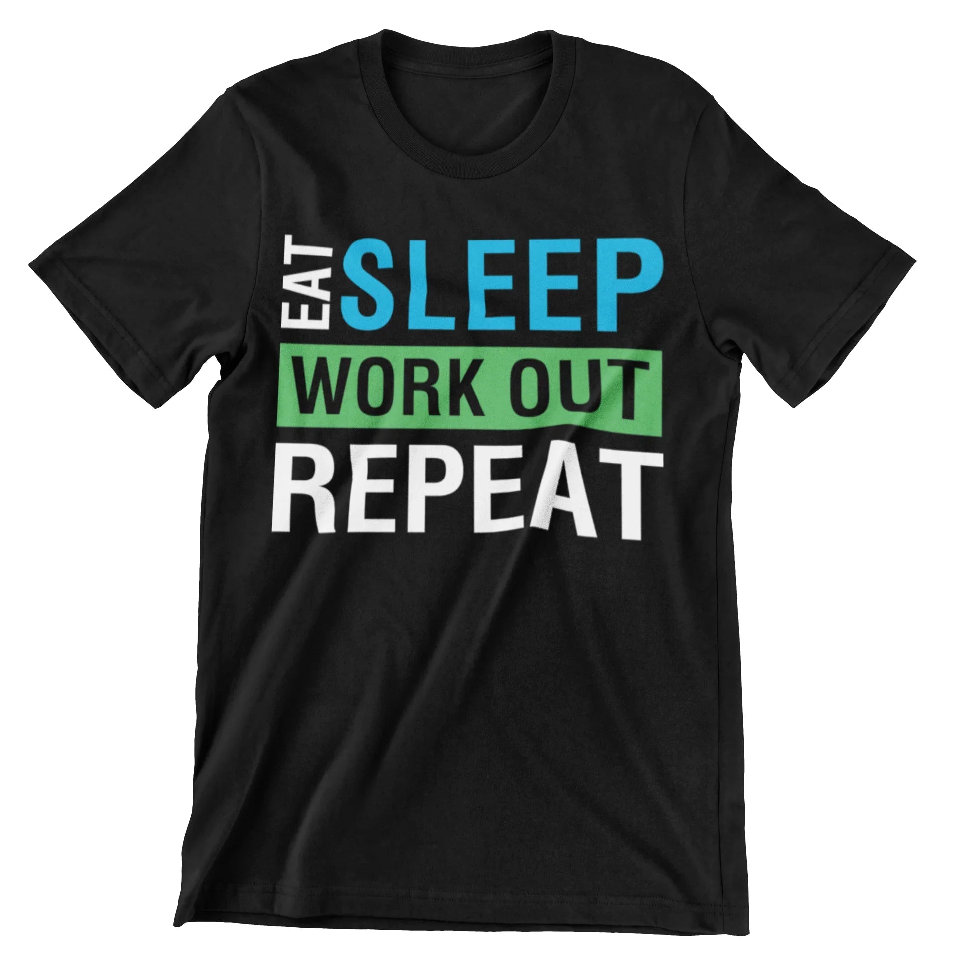 Eat Sleep Work Repeat T-Shirt - CraftNest - Digital Crafting and Art