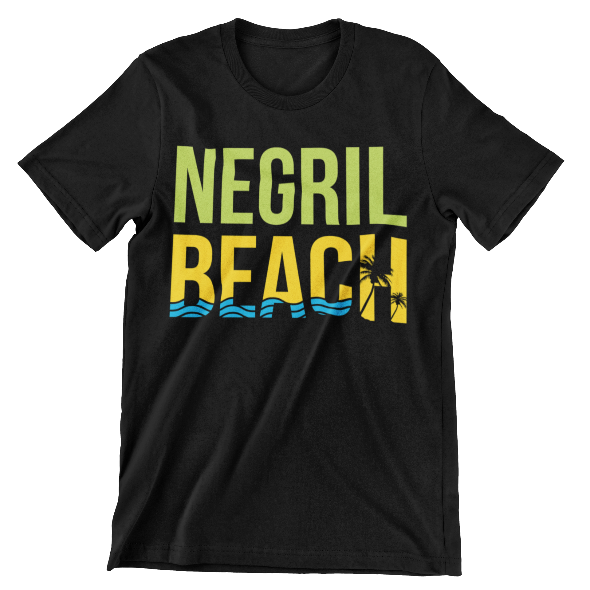 Negril Beach T-Shirt - CraftNest - Digital Crafting and Art