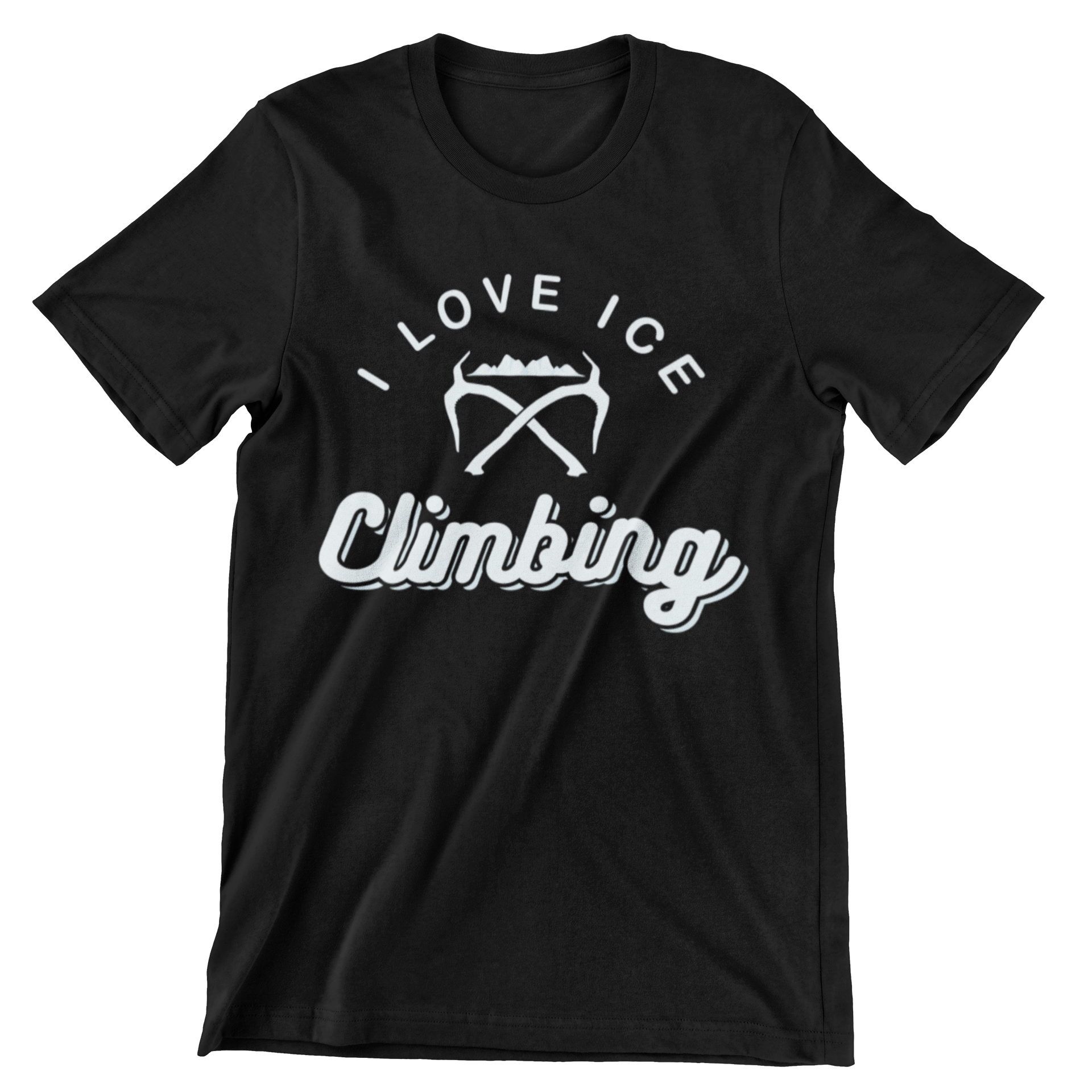 I Love Ice Climbing T-Shirt - CraftNest - Digital Crafting and Art