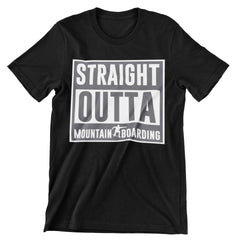 Straight Outta Mountain Boarding T-Shirt - CraftNest - Digital Crafting and Art
