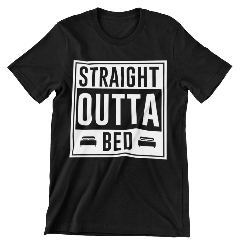 Straight Outta Bed T-Shirt - CraftNest - Digital Crafting and Art