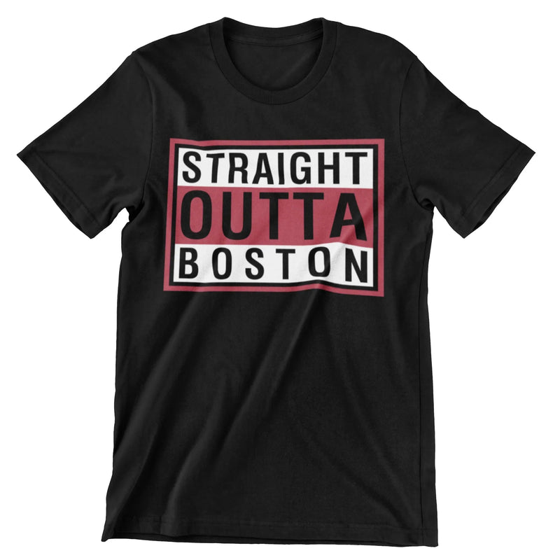 Straight Outta Boston T-Shirt - CraftNest - Digital Crafting and Art