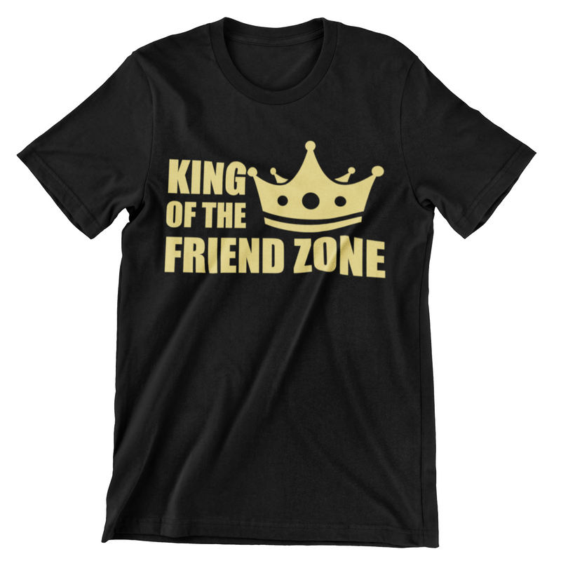 King Of The Friend Zone T-Shirt - CraftNest - Digital Crafting and Art