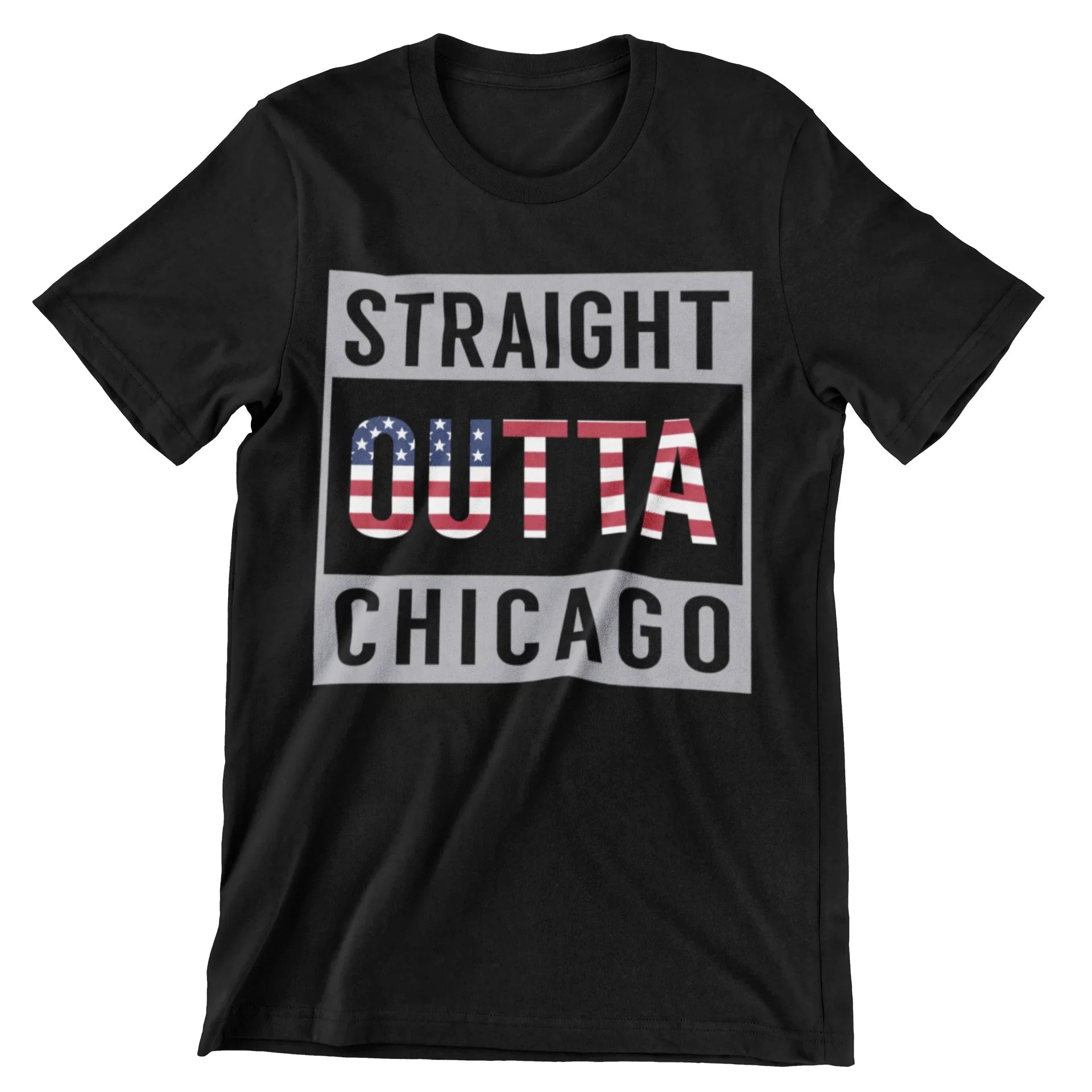 Straight Outta Chicago T-Shirt - CraftNest - Digital Crafting and Art