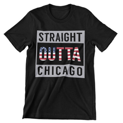 Straight Outta Chicago T-Shirt - CraftNest - Digital Crafting and Art