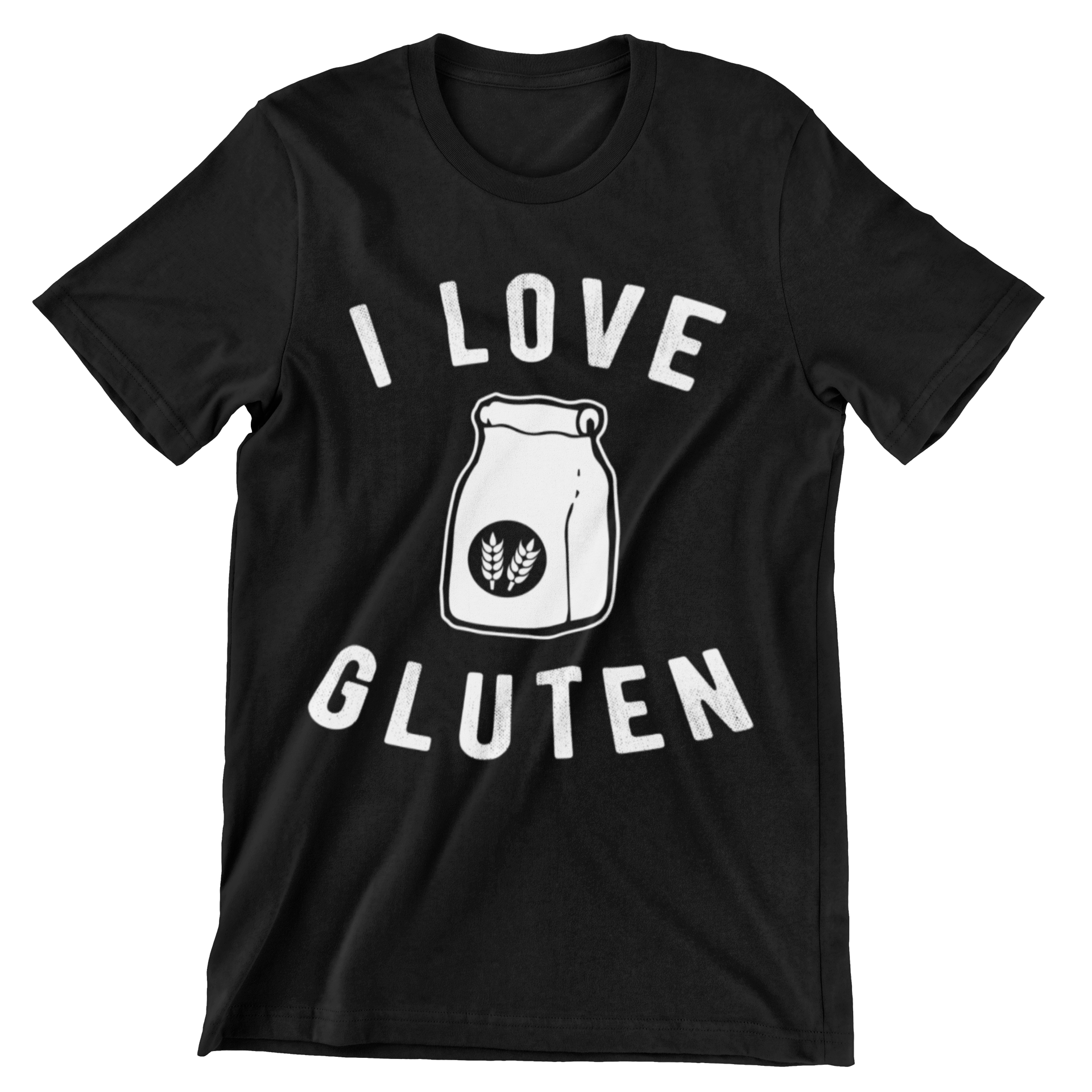 I Love Gluten T-Shirt - CraftNest - Digital Crafting and Art