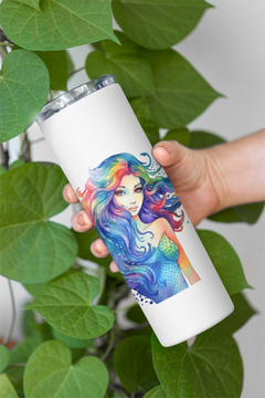 Rainbow Mermaids Clipart - CraftNest