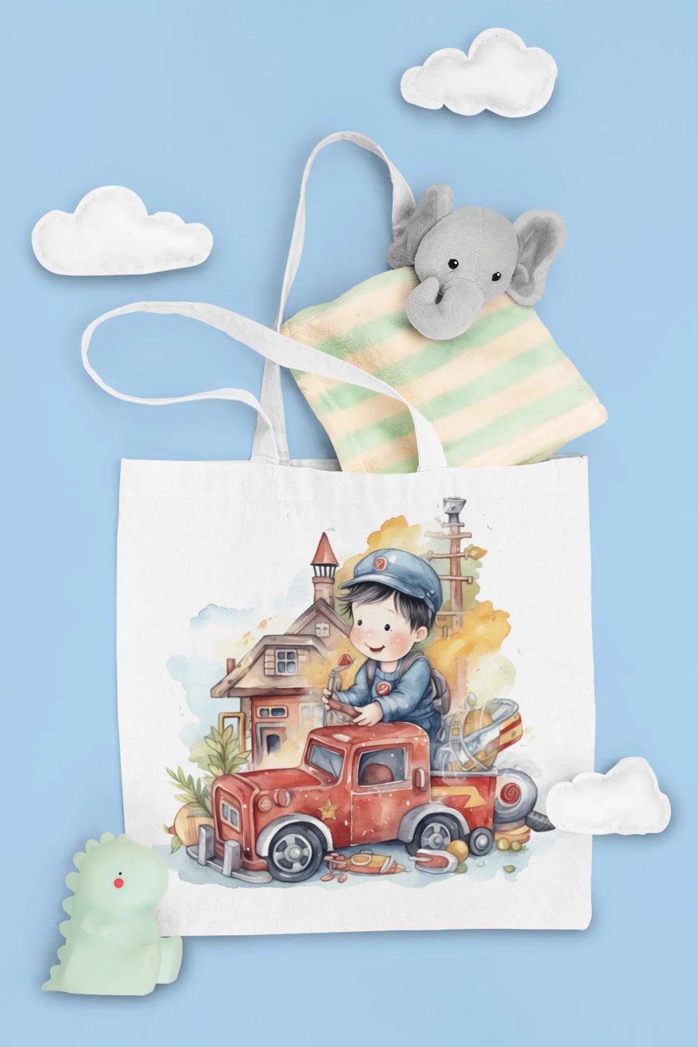 Kid Firefighter Clipart - CraftNest