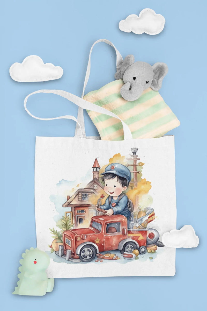 Kid Firefighter Clipart - CraftNest