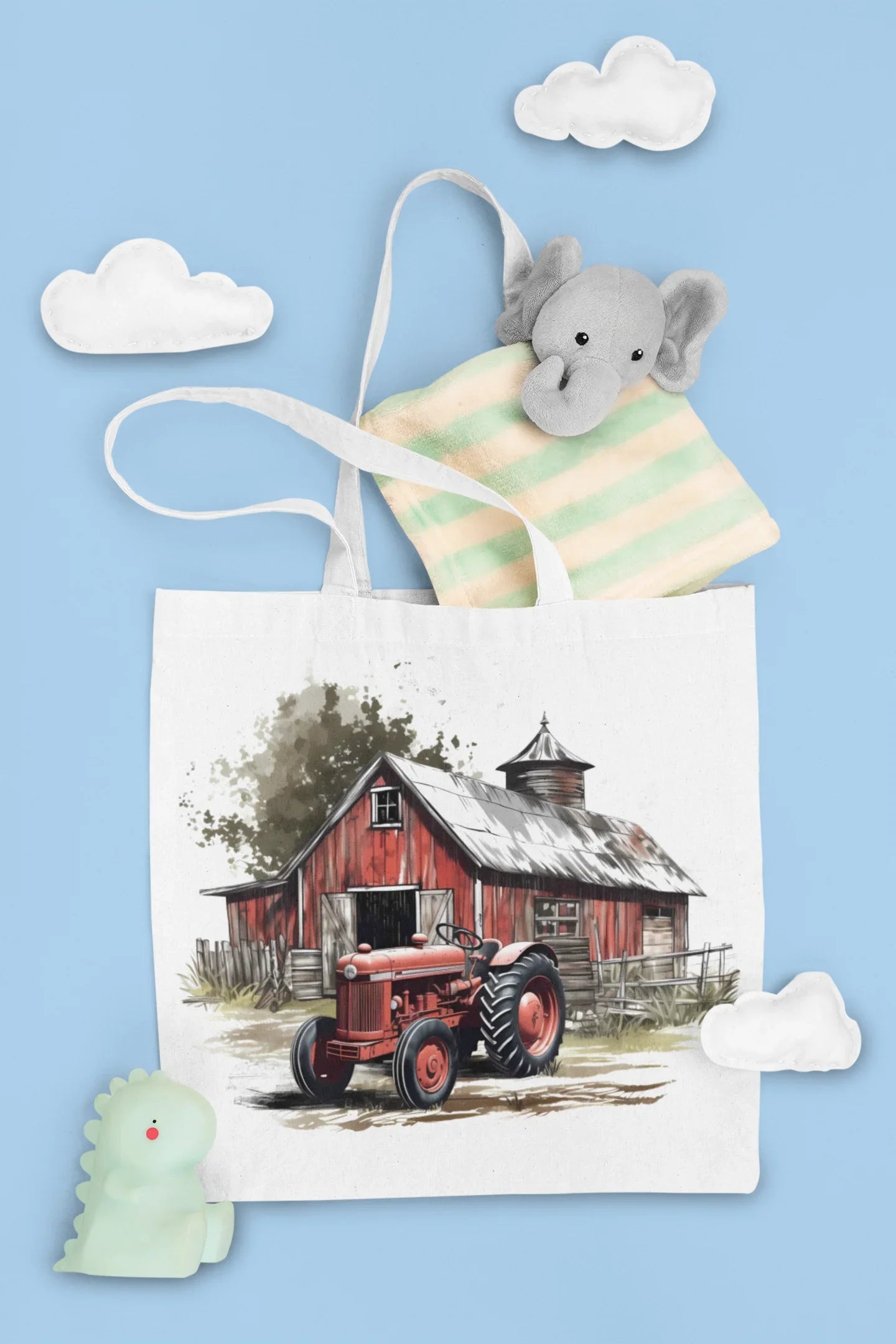 Vintage Farm Clipart - CraftNest