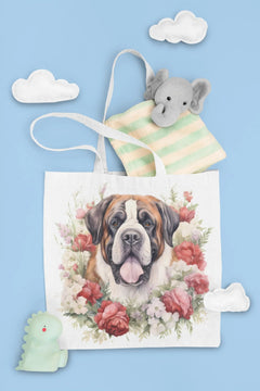 Floral Dogs Clipart - CraftNest