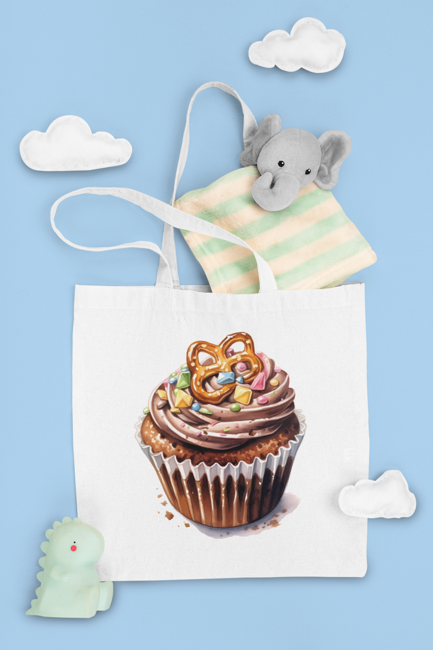 Chocolate Cupcakes Clipart - CraftNest