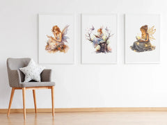 Reading Fairies Clipart - CraftNest