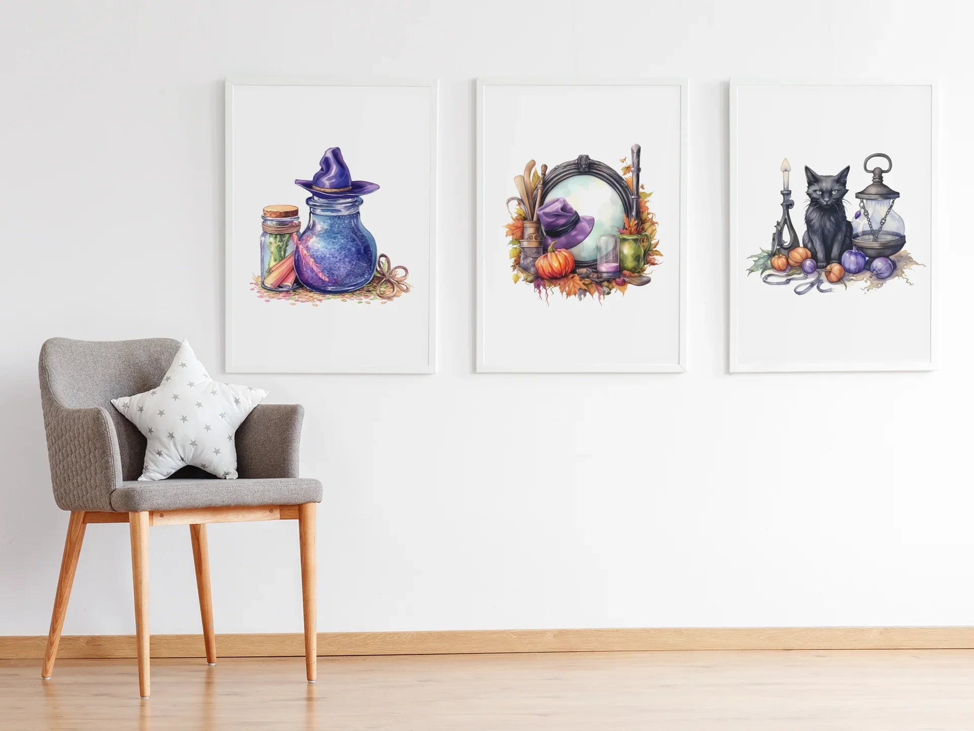 Witch Accessories Clipart - CraftNest