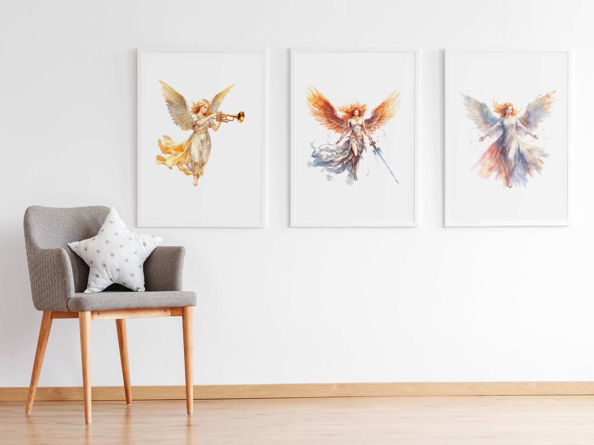 Classic Angels Clipart - CraftNest