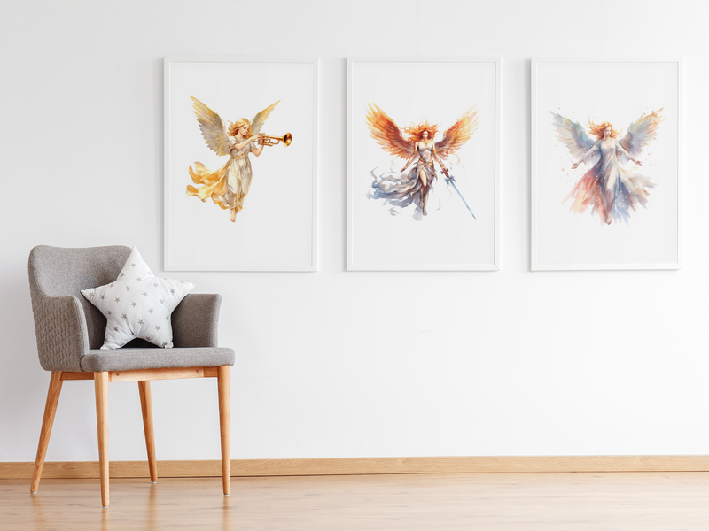 Classic Angels Clipart - CraftNest