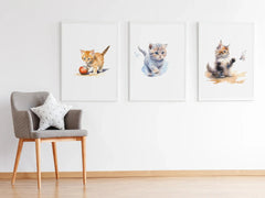 Cute Kittens Clipart - CraftNest