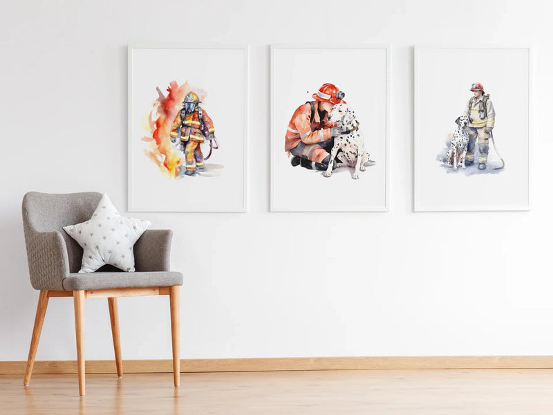 Firefighter Clipart - CraftNest