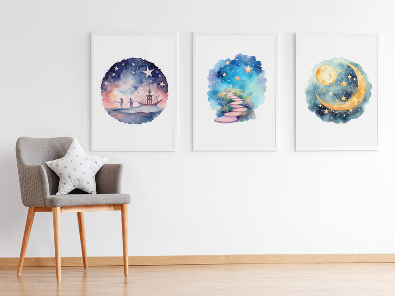 Enchanted Moon Clipart - CraftNest