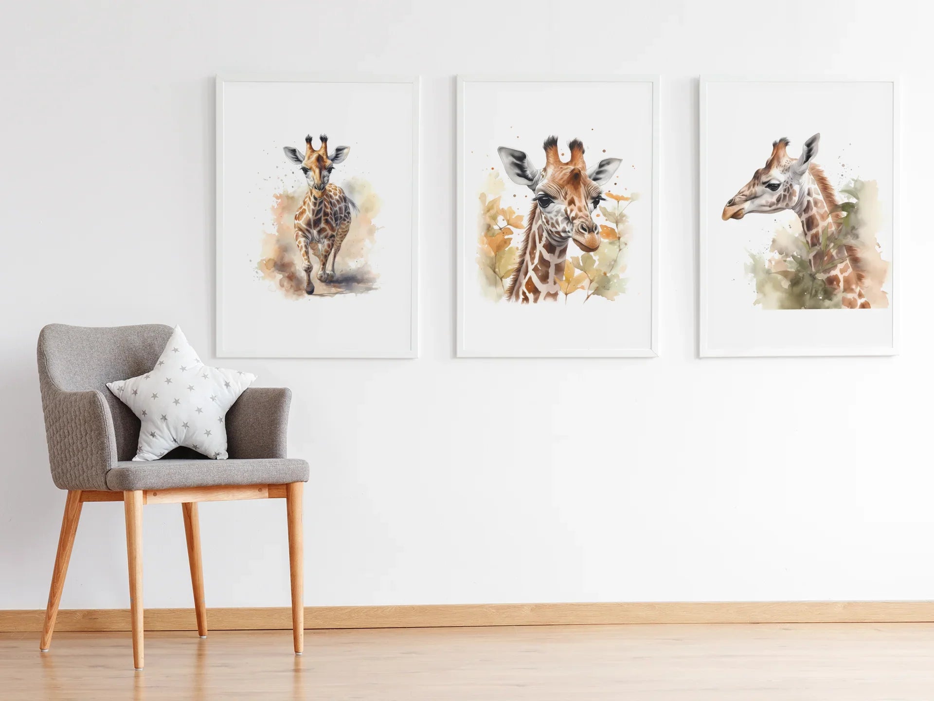 Baby Giraffes Clipart - CraftNest