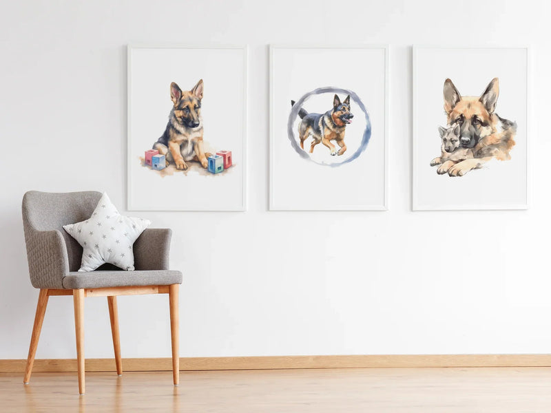 German Shepherd Clipart - CraftNest
