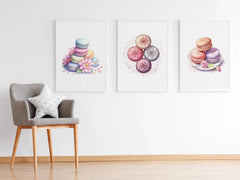 Pastel Art Macarons Clipart - CraftNest