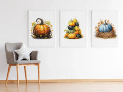 Pumpkin Varieties Clipart - CraftNest