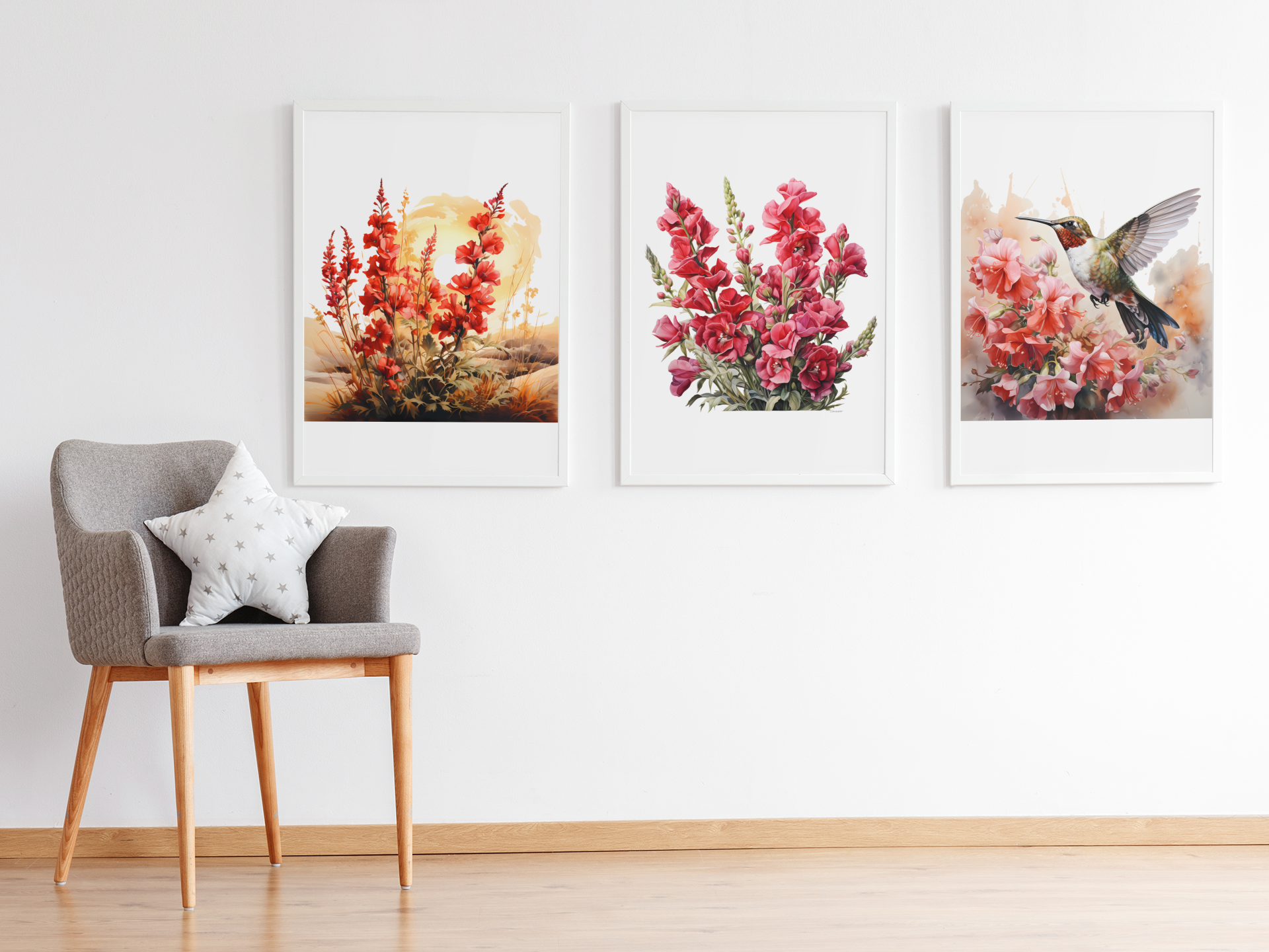 Autumnal Snapdragons Clipart - CraftNest