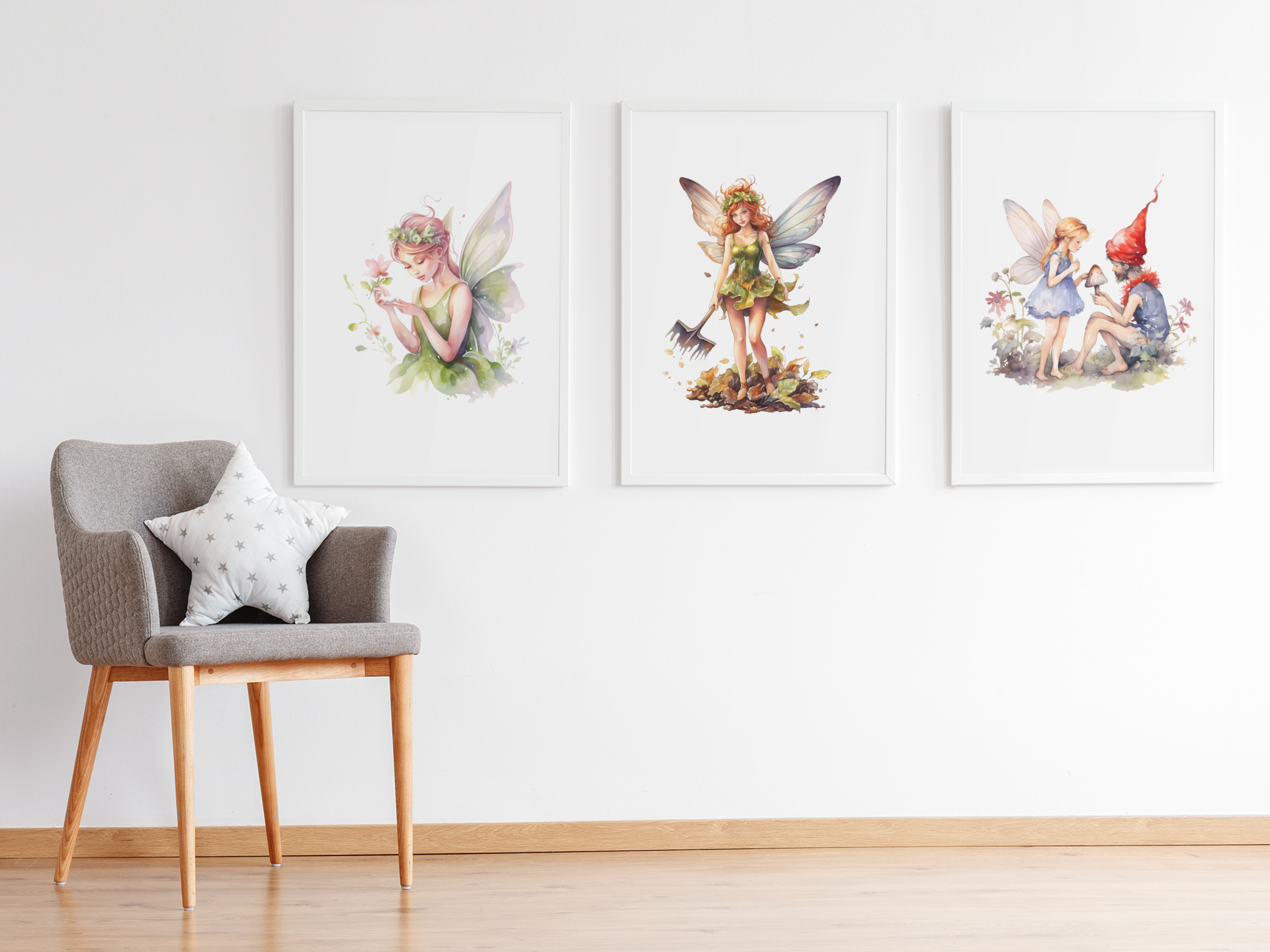 Garden Fairies Clipart - CraftNest