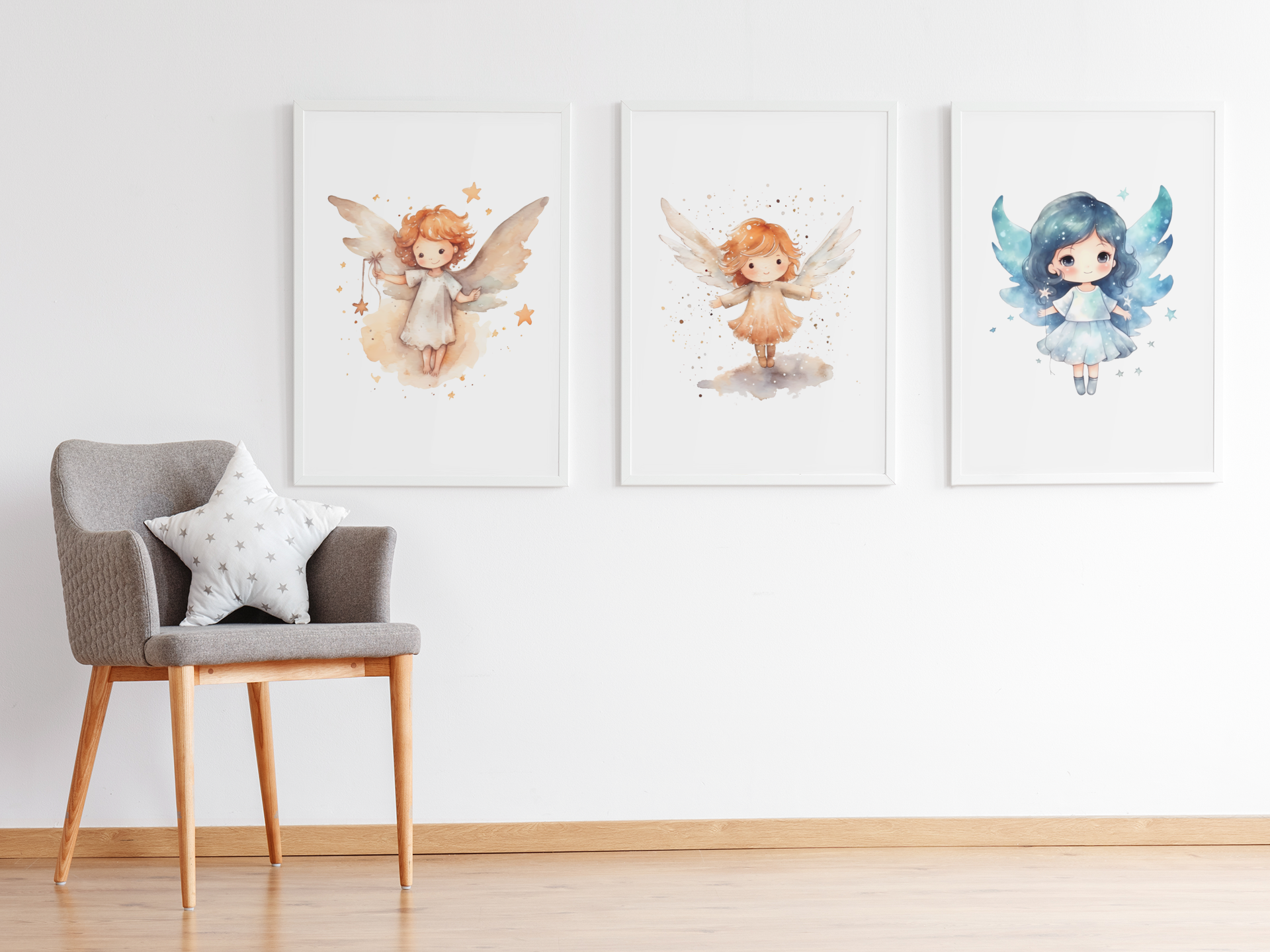 Cute Angels Clipart - CraftNest