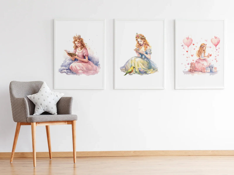 Love Princesses Clipart - CraftNest