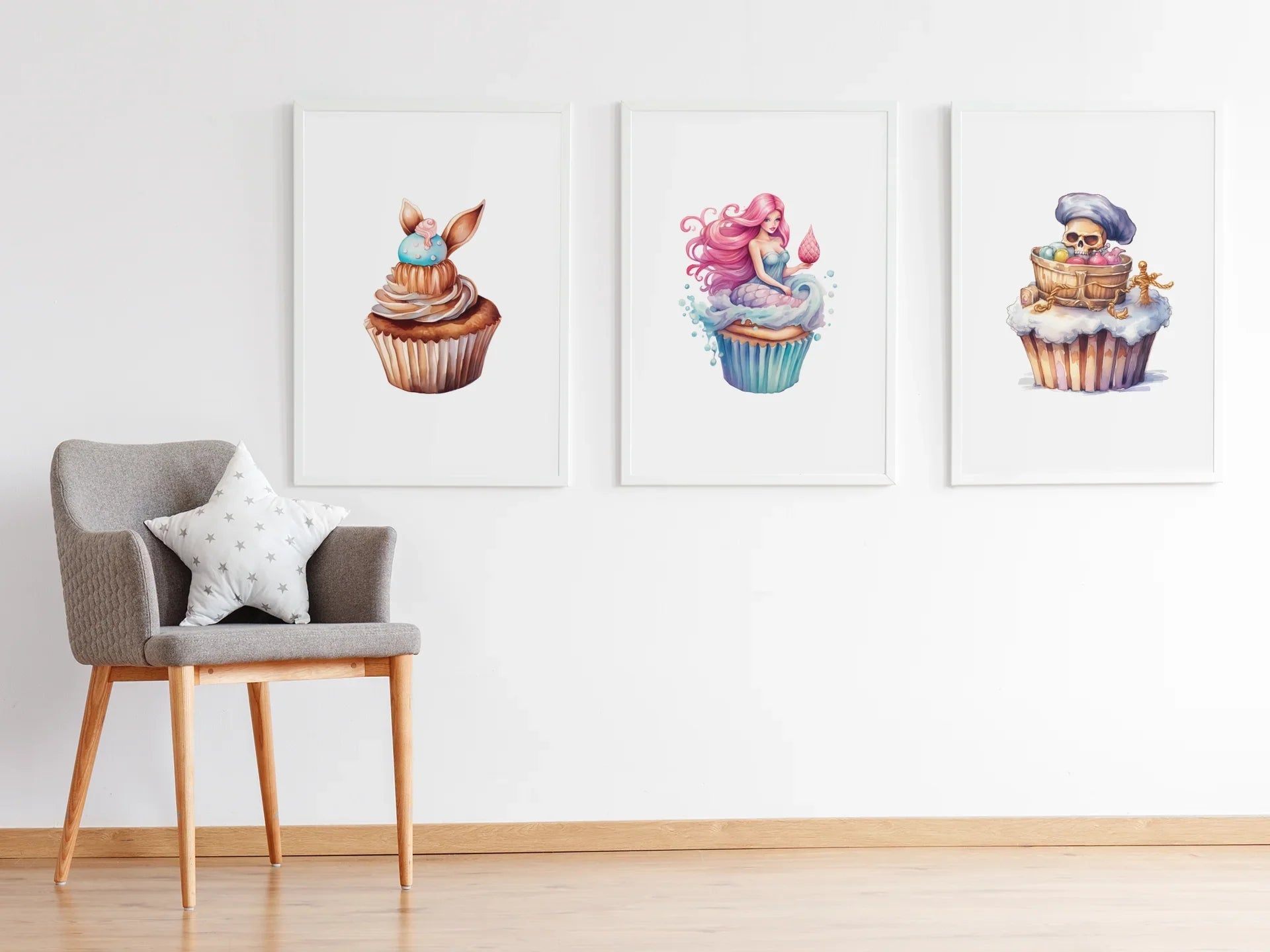 Fairytale Cupcakes Clipart - CraftNest