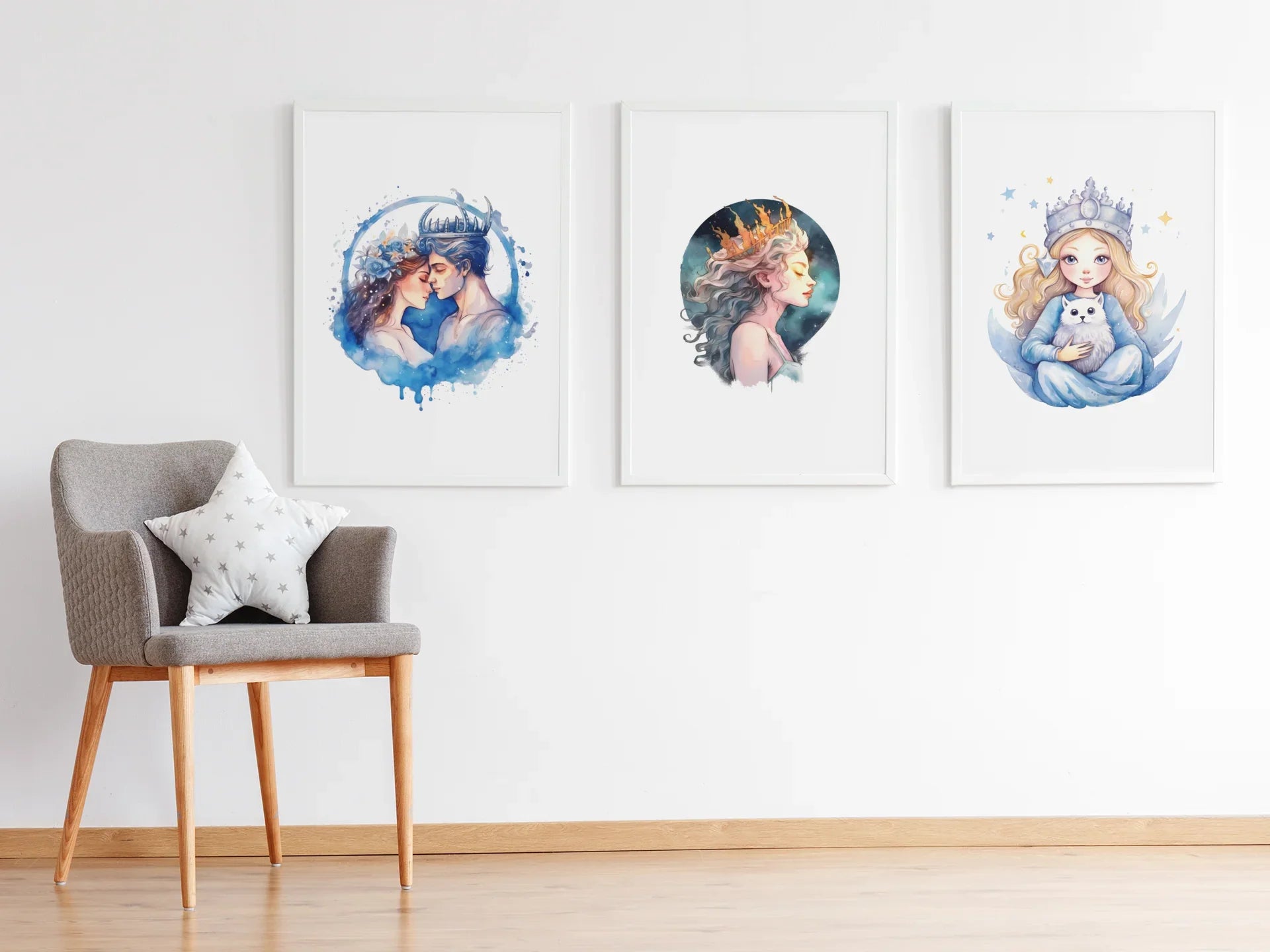 Moon Princesses Clipart - CraftNest