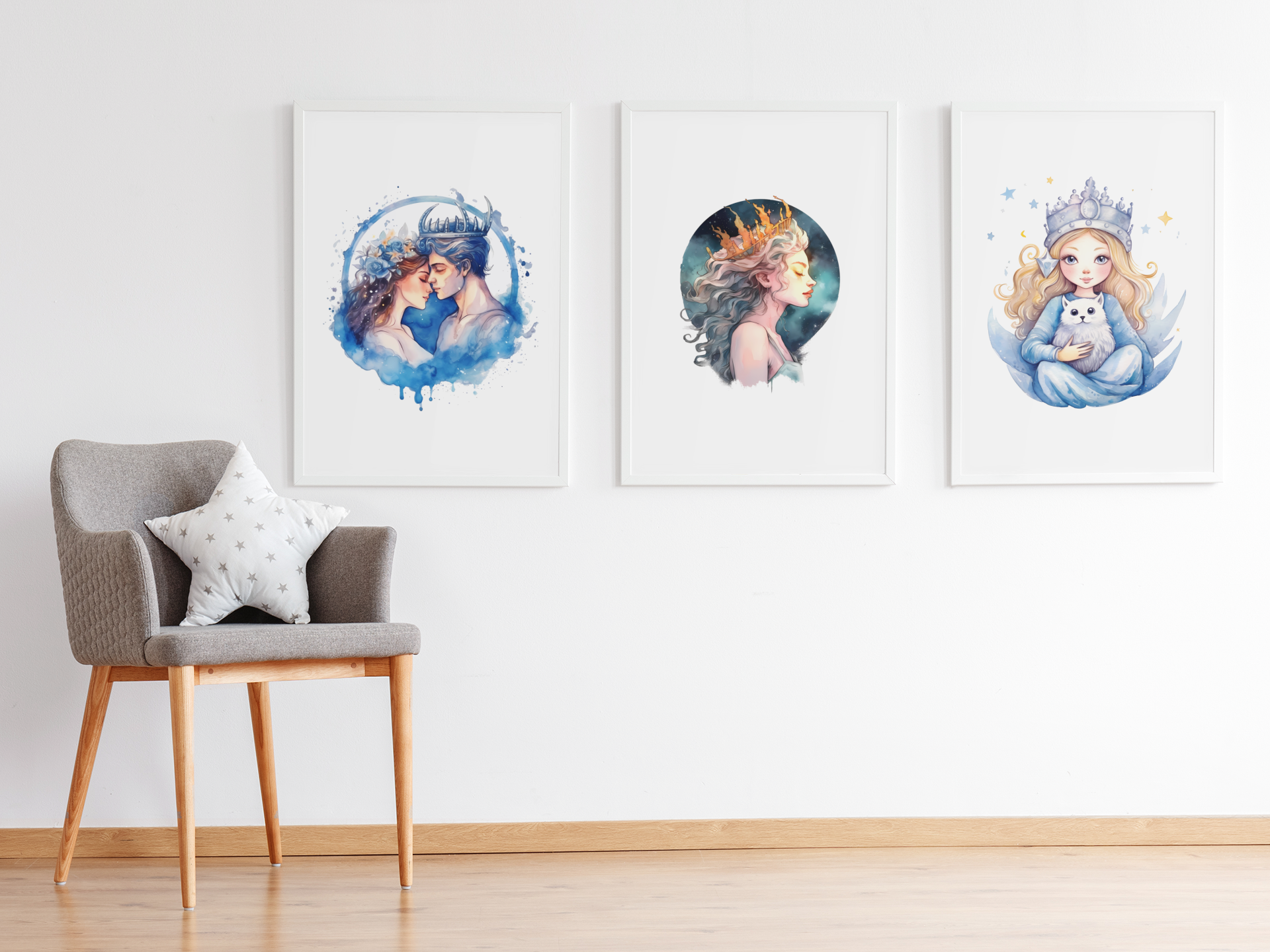 Moon Princesses Clipart - CraftNest