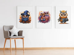 Cute Owls Clipart - CraftNest