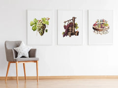 Winery - Vineyard Clipart - CraftNest