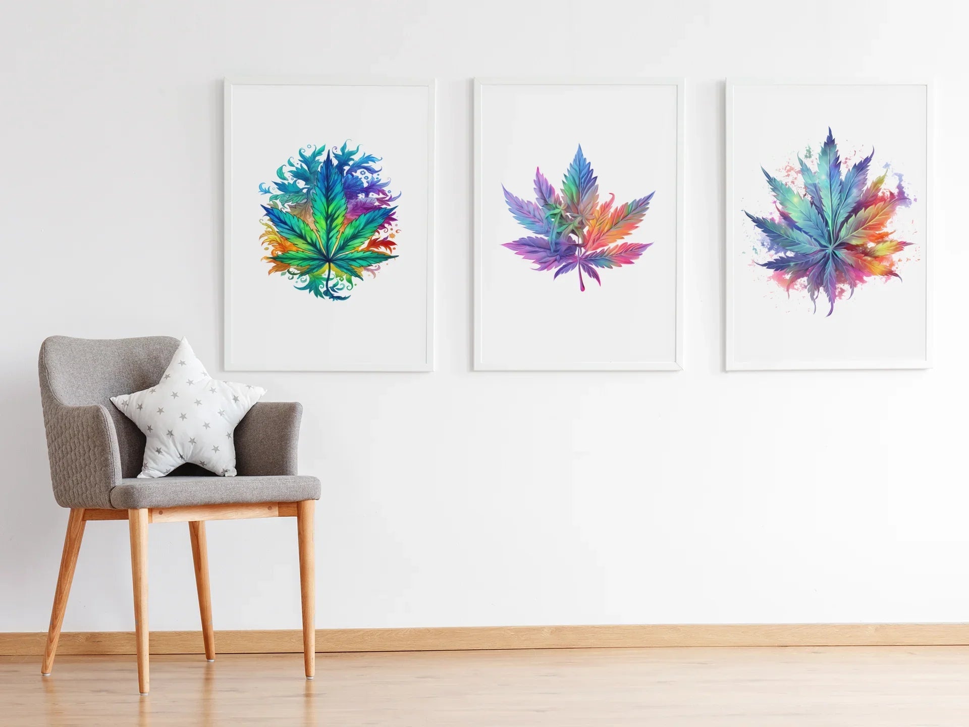 Vivid Cannabis Clipart - CraftNest